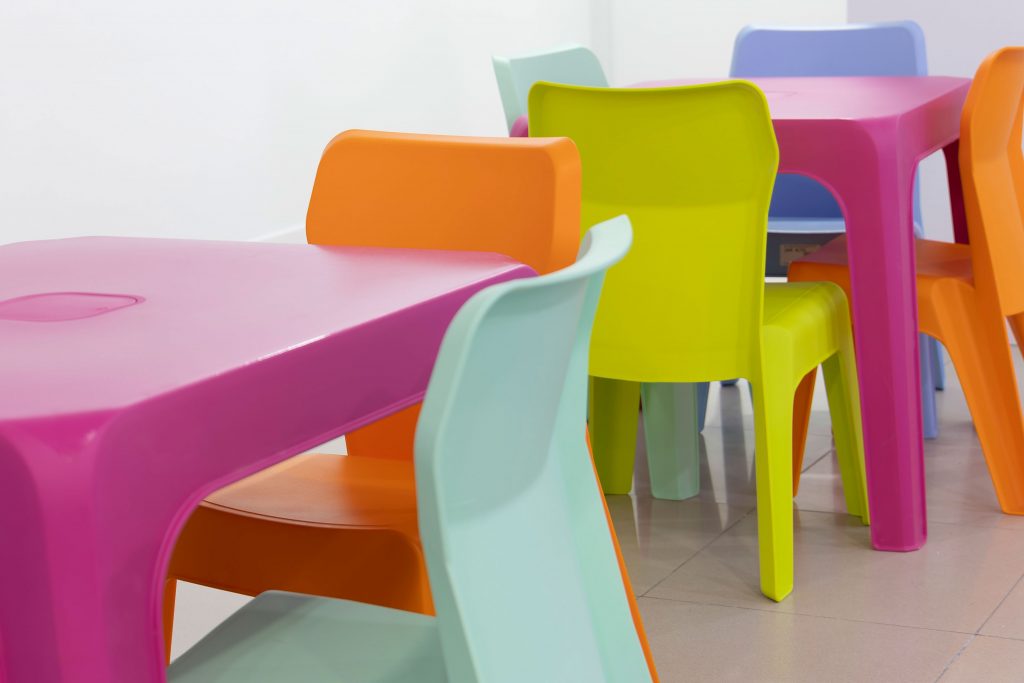 Mesas infantiles